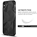 iPhone X Case, iPhone 10 Case, Sankmi Hybrid Scratch Resistant Extremely Durable Soft TPU Shell Shock Absorbing Slim Thin Ptotective Case Cover for iPhone 10 - Black