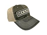 Vintage Nismo T-Stained Mesh Snapback Cap - Black Lettering/Tan Border