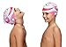 SWIM ELITE Silicone Swimming Cap for Kids from Children Swim Cap for Boys and Girls Aged 4-12 - Fun Waterproof Junior SwimCap