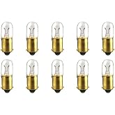CEC Industries #47 Bulbs, 6.3 V, 0.945 W, BA9s Base, T-3.25 shape (Box of 10)