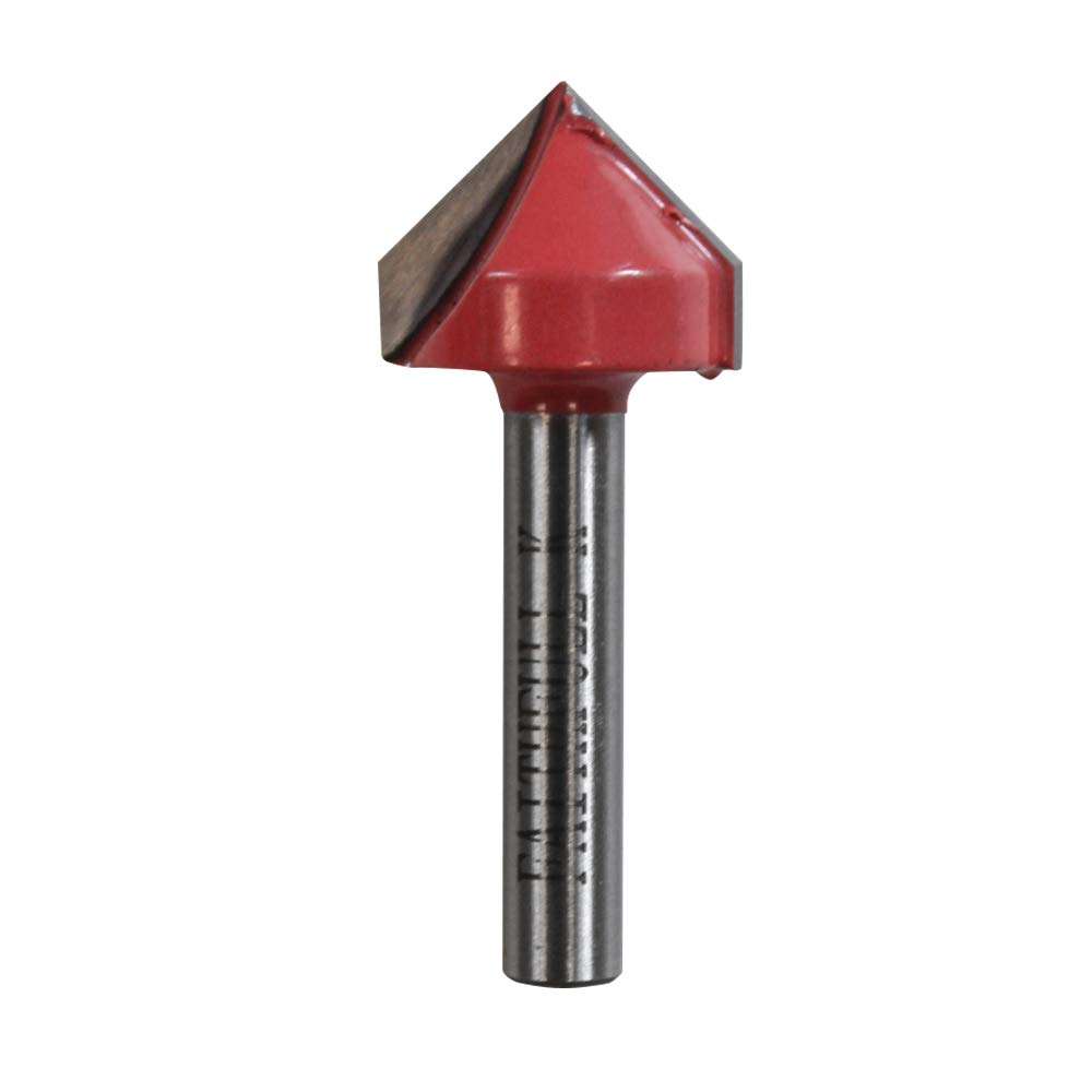 Faithfull FAIRB51 Router Bit TC V Groove 1/4in 13.0mm x 19.1mm