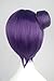 Sunny-business New Anime Short Dark Purple Naruto Konan of Cosplay Wig