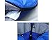 Luxe Tempo Compressible Hooded Mummy Sleeping Bag Lightweight Ripstop Water Resistant for Camping Backpacking 7.5 ft