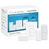 Lutron Caseta Smart Start Kit, Dimmer Switch with Smart Bridge and Wall Mount Pico Adapter, Works with Alexa, Apple…