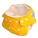 Adjustable Reusable Washable One Size Baby Cloth Diaper Diapers Nappy 1 Diaper + 2 Inserts Yellow