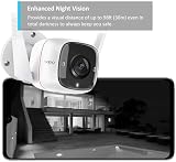 Tapo TC65 2K Outdoor Security Camera 3MP WiFi Wired Person Detection Night view 11