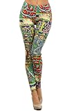 Lady's Renaissance Printed Leggings