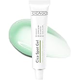 CICAGO Cica Spot Gel, Soothing Gel for Sensitive & Irritated Skin, Fast-Acting Relief, Blemish & Pimple Spot Treatment for Face, Centella Asiatica, Madecassoside, Korean Skin Care (0.88 oz, 25g)