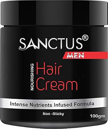 Sanctus Nourishing Leave On Hair Spa Cream For Men Intense