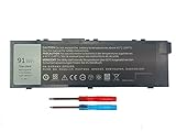 AN·GWEL MFKVP Laptop Battery for Dell Precision 15
