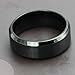 SAINTHERO Mens Womens Wedding Bands Classic 8MM Titanium Steel Promise Rings for Him High Polish Comfort Fit Size 5-15