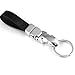 Maycom Detachable Jaguar Panther Leopard Genuine Leather Clip on Belt Keyring Keychain Key Chain Ring Keyfob Keyrings 84027-1