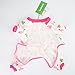 LovinPet Dog Pajamas Pet Clothes Cotton Cozy Onesie Puppy Pjs with Bow and Snap Buttons