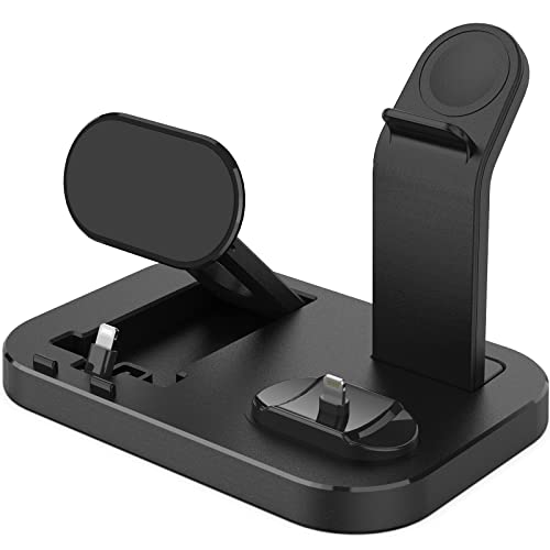 Charging Station for Multiple Devices Apple, 3 in 1 Charging Station for iPhone/iWatch/AirPods