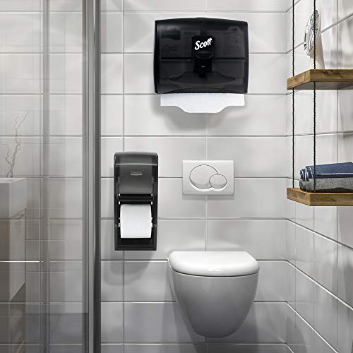 Kimberly Clark Windows Toilet Seat Cover Dispenser (09506), Black