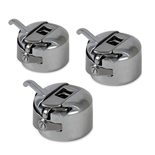 Haya Sewing Machine Bobbin Case (3Pack) for Front Loading 15 Class Machines.