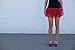 Red Sparkle Running Skirt L