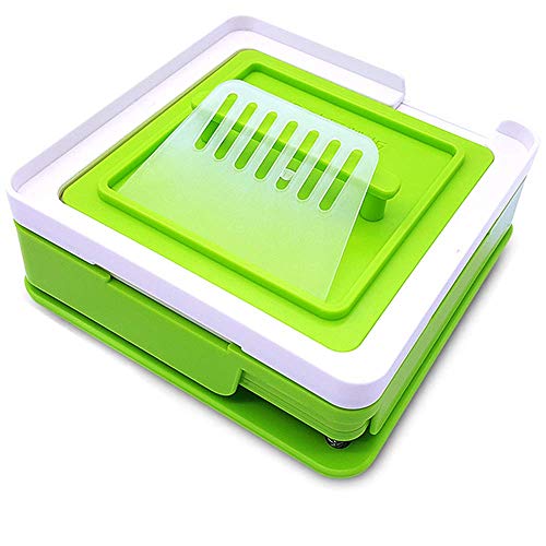 3 Generation 100 Holes Capsule Holder Size 0, Manual Filling Plate, Capsule Filling Machine, Capsule Plate, Empty Capsule Filling Board,(Free Use Instructions）