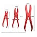 8MILELAKE Hose Clamp Pliers 3 Piece Flexible Hose Pinch Off Pliers