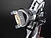 PowRyte 20 Oz HVLP Gravity Feed Air Spray Gun with Regulator - 1.4mm Nozzle
