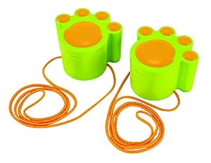 Image of Hape Sand and Sun Cat Walk Stilts Beach Toy in Green