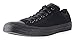 Converse Unisex Chuck Taylor All Star Low Top Sneaker Black Monochrome 15 Women/13 Men