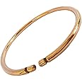 SHINDE EXPORTS Pure Copper Adjustable Kada Bracelet For Men and Women. Natural Handmade Cuff/Kada Bangle from India