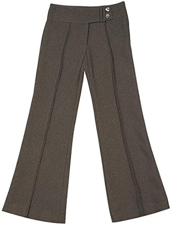grey bootleg trousers
