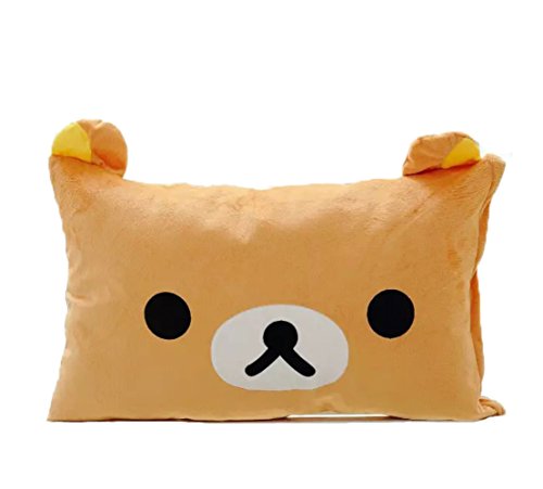Rilakkuma relax bear brown pillow cover cushion case