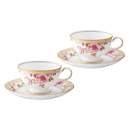 Bone china Hartford tea and coffee porcelain bowl plate pair set P97221/4861 (japan import)