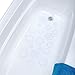 SlipX Solutions Adhesive Flower Safety Treads Add Non-Slip Traction to Tubs, Showers & Other Slippery Spots - Design Your Own Pattern (21 Pieces, Reliable Grip, White)