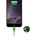 iPhone 8 Charger, 8 Inch Short F-color Braided Lightning to USB Charger Ultra Compact Cable for iPhone 8 7 6S 6 Plus 5S 5C 5, iPhone SE, iPad 4 Air 2 Mini 4, iPad Pro iPod Touch 5 Green