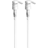 Bar5F Pumps for Shampoo and Conditioner Bottles, Salon-Brand Liters, 2 Pack | Professional-standard durability for salon-brand 1 L/33.8 oz bottles, 28/410 finish, 1-inch neck and 1.1-inch cap diameter