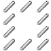Ten ImpressArt Aluminum 3-D Rectangle Stamping Blanks, 3D so You can Stamp on 4 Sides! Light Weight Aluminium 1 1/2