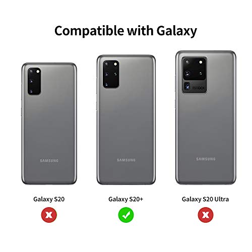 Tensea Compatible Galaxy S20+ Camera Lens Protectors 6.7 inch, Ultra Thin Tempered Glass Film Screen Protector for Samsung Galaxy S20 Plus S20+, 3 Pack