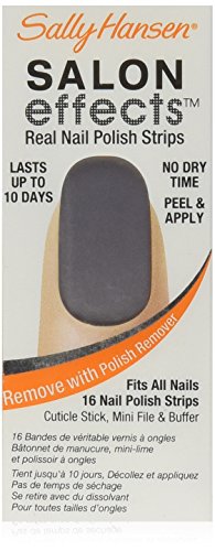 SALLY HANSEN Salon Effects Real Nail Polish Strips - Metal Head by Sally Hansen