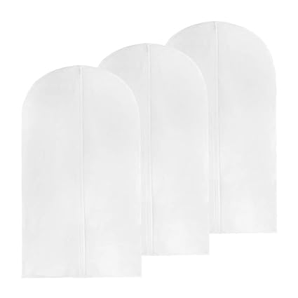 VILLAVIVI 3 pcs 105 x 60 cm Kleidung Kleidersack Wasserfest Anzugsack