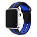 Compatible with Apple Watch Band 42mm 44mm, Light Soft Silicone Gel Chic Simple Style Sporty Watch Strap Replacement Wristband Bracelet for Apple Watch Series 4 (44mm) Series 3 Series 2 Series 1 (42mm