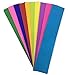 10 Sheets Crepe Paper Wrapping Florist Craft Streamers Large Size 20 x 60 Inch, Multicolor, 10 Colors