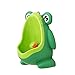 Dshengoo Frog Pee Training Toilet-Training Potty, Green, Polypropylene