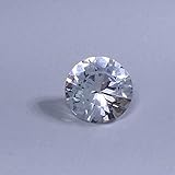 FidgetGear 6.5 mm Round 100% Natural Phenacite/Phenakite Loose Round Brilliant Cut