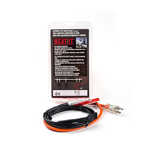 HEATIT HISD 60-feet Pipe Heating Cable with Built-in Thermostat - Thumbnail 5
