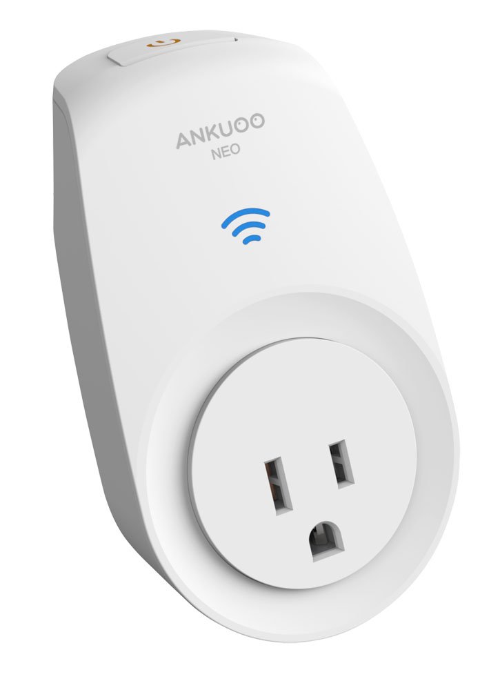 Ankuoo NEO Smart Plug, Wi-Fi, White