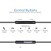 Langsdom Personalized Apple Style Earbuds, E6 Great Bass Stereo Sound & Volume Control with Mic,3.5mm Jack Earpods Suitable for iPhone 6s plus, Samsung S7, Android Smartphones, Tablets(black)