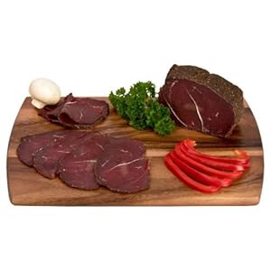 Hirschschinken | milde Wildspezialität im Stück | Vakuumverpackung | traditionelles Harzer Rezept