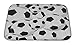 Gear New Soccer Balls Bath Mat Rug, Microfiber Memory Foam with no skid back, 24