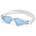 Aqua Sphere Kayenne Ladies with Blue Lens (Glitter/Powder Blue) Swim Goggles for Women