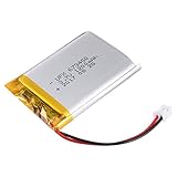uxcell Power Supply 3.7V 1200mAh 2P PH 2.0mm Pitch Li-ion Rechargeable Lithium Polymer Li-Po Battery