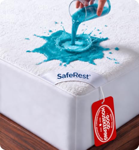 SafeRest Cotton Blend Mattress Protector