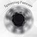 Fidget Hand Spinner Toy Best Hybrid Ceramic Bearing 360 Tri-Spinner Prime ADHD Fidget Toy Prime Premium Anxiety Toys Helps Focus for Kids and Adults Amazing Stress Reducer (Black)